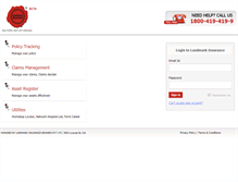 Tablet Screenshot of corp.policyboss.com